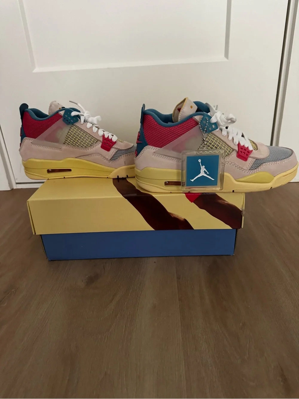 Jordan 4 Union Guava Ice. Size 6.5. Brand new with box.